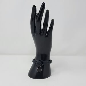 Bottega Veneta Intrecciato Woven Leather Bracelet